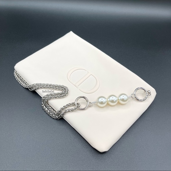 🆕 Dior Beauty Cosmetic Case to Convertible Crossbody Bag Purse, New Handbag - Picture 6 of 13